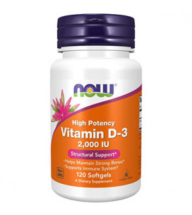 Vitamina D3 2000IU 120 Softgels