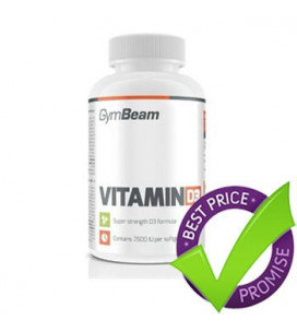 GymBeam Vitamin D3 2000iu 60cps