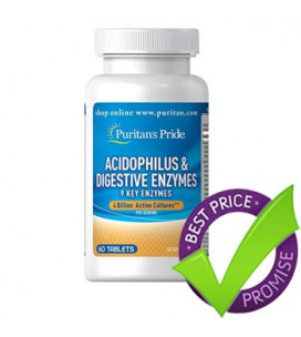 Acidophilus & Digestive Enzymes 60cps