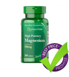 High Potency Magnesium 500mg 100cps