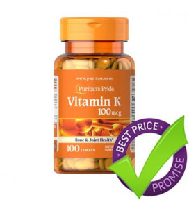 Vitamin K 100mcg 100tab