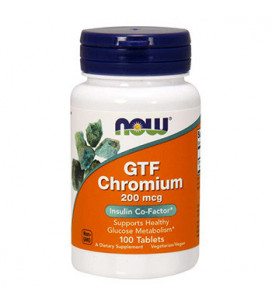 GTF Chromium 200mcg 100 tablets