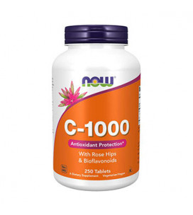 Vitamin C-1000 With Rose Hips 250 Tabs