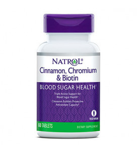 Cinnamon Chromium Biotin 60tab