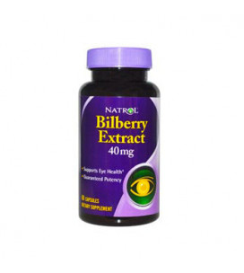 Bilberry Extract 40mg 60cps