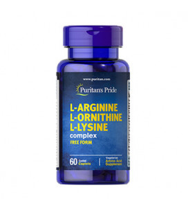 L-Arginina L-Ornitina L-Lisina 60cps