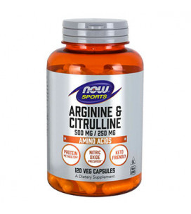 Arginine + Citrulline 120cps