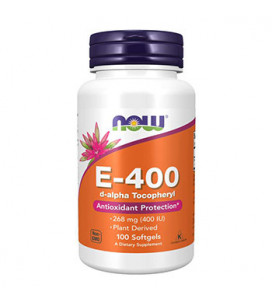 Vitamin E-400 D-Alpha Tocopheryl 50cps