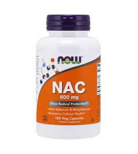NAC with Selenium & Molybdenum 600mg 100caps