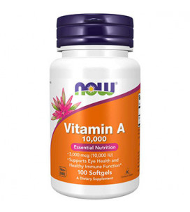 Vitamina A 10,000 IU 100 Softgels