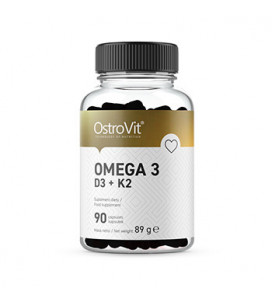 Omega-3 D3+K2 90cps