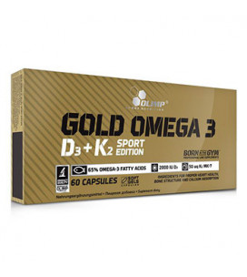 GOLD Omega-3 D3+K2 60cps