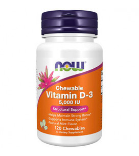 Vitamin D3 5000IU 120 Chewables