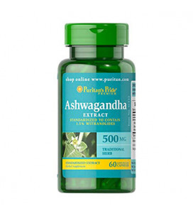 Ashwagandha Extract 500mg 60cps