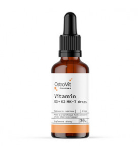 Vitamin D3+K2 MK-7 Drops 30 ml