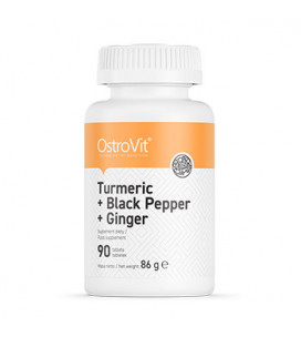 Turmeric + Black Pepper + Ginger 90tabs