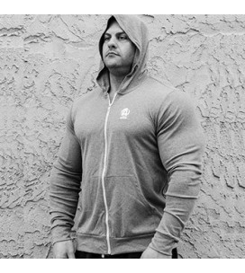 Animal Lightweight Hoodie Grey