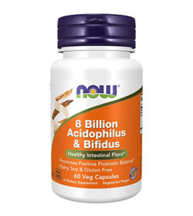 Acidophilus e Bifidus 8 Billion 120 cps