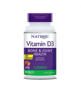 Vitamin D3 5000IU Fast Dissolve 90tab