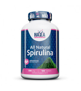 All Natural Spiruline 500mg 100tab