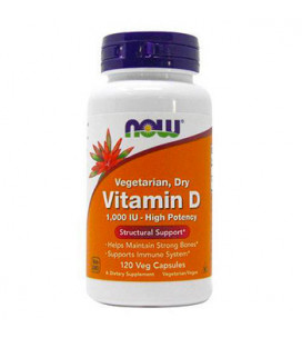 Vitamin D 1000IU Vegetarian Dry 120cps