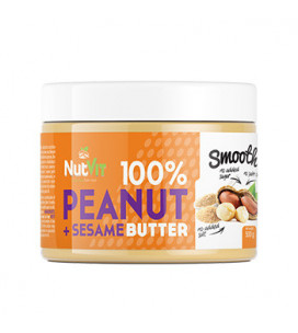 100% Peanut + Sesame Butter 500g