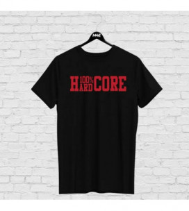 T-shirt motivazionale HARDCORE