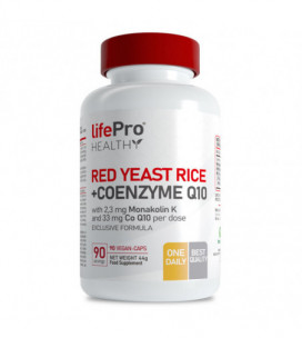 Red Yeast Rice + Coenzime Q10 90 cps